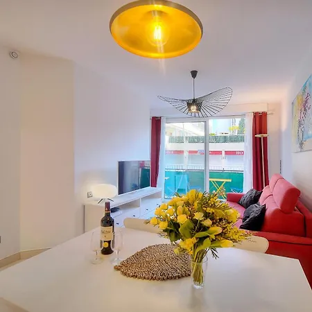 Apartment Elegant 2 Pieces Terrasse, Carlton Martinez- Proche Croisette A1b238 Cannes