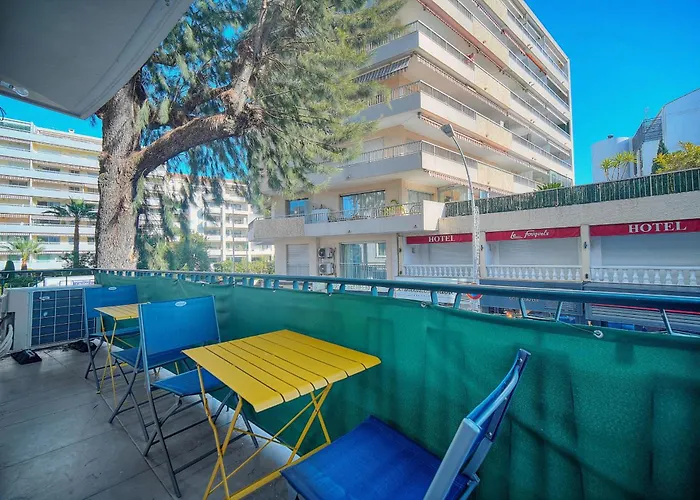 Elegant 2 Pieces Terrasse, Carlton Martinez- Proche Croisette A1b238 * 칸느